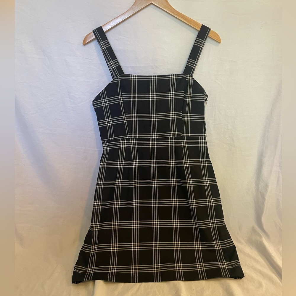 H&M PLAID DRESS